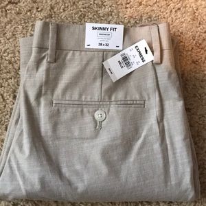 Skinny fit men’s dress pants